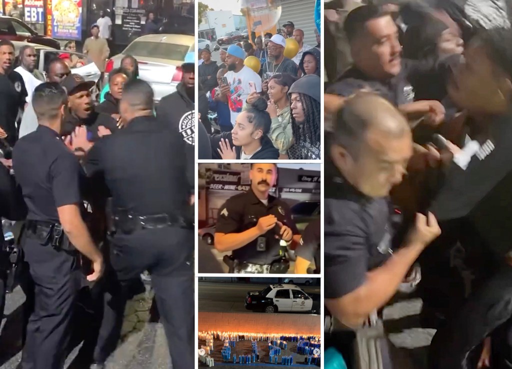 They Came to Mourn. LAPD Came in Force. Now Two Men Could Face Serious Consequences Because LAPD Won’t Acknowledge They Were Wrong.