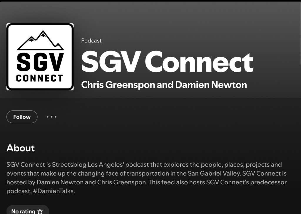 SGV Connect Is Now on Spotify