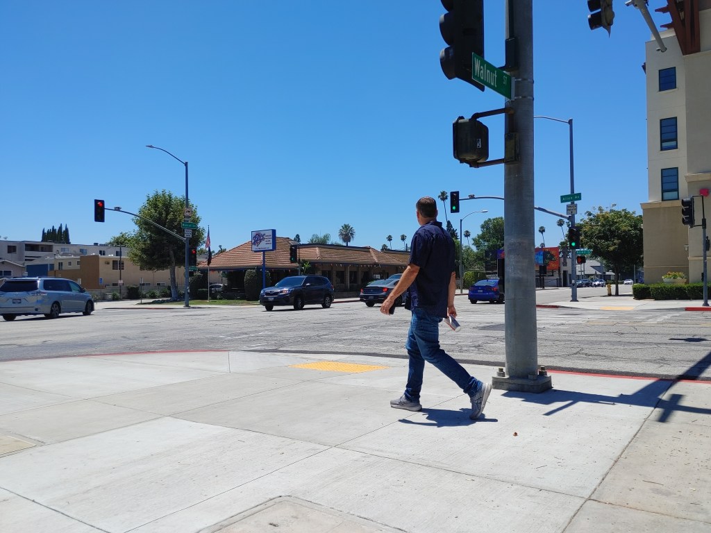 Pasadena’s Ped Upgrades on Allen Ave. Nearing Completion