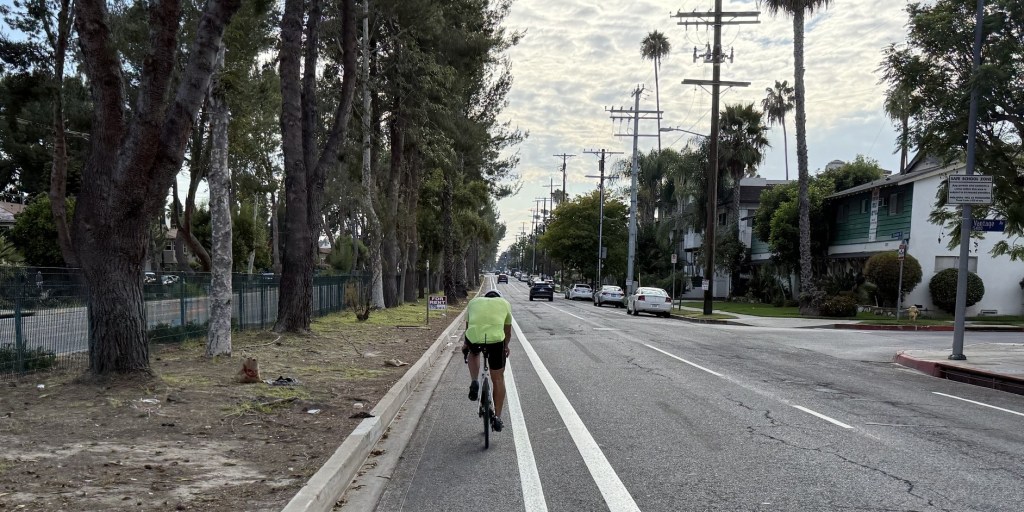 Eyes on the Street: Progress on Chandler Center-Running Bike Lanes