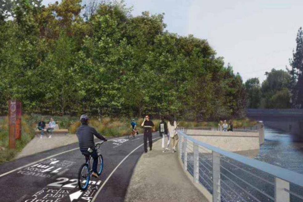L.A. City to Greenlight West Valley River Bike/Walk Path Construction