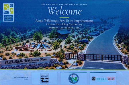 Ground Breaks on Azusa Wilderness Park